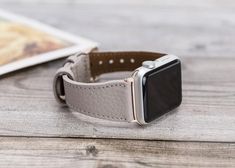 ♥ HANDMADE CUSTOM COLOR LEATHER WATCH STRAPThis apple watch band is handmade, durable, comfortable, and fits all Apple Watch Series 1 2 3 4 5. We made this leather Iwatch Band by using full grain leather and stainless steel. It is available in silver, space grey, black, gold, and rose gold colors. There are two tracks, long and short. The length of the long track is 11.9 cm, and the width is 2.2 cm. And the length of the short track is 6.9 cm, and the width is 2.2 cm. The size of this apple watc Women Apple Watch, Gem Gem, Apple Watch Bands Women, Apple Watch Leather, Leather Apple Watch Band, Watch Band Bracelet, Apple Watch Bands Leather, 38mm Apple Watch Band, Gold Colors