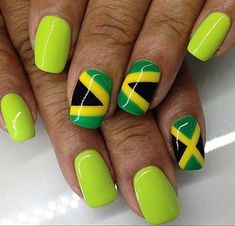 Jamaican Trip, Vacation Nail Designs, Best Nail Polish, Nail Nail, Beach Nails