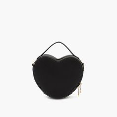 Heart Breaker Shoulder Bag Elegant Heart-shaped Bag With Zipper Closure, Chic Heart-shaped Bag With Detachable Strap, Trendy Heart-shaped Shoulder Bag With Detachable Strap, Heart Breaker, Structured Shoulder, Sending Love, Money Bag, Mini Shoulder Bag, Shoulder Purse