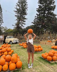 Fall Outfit, Pumpkin Patch, Orange