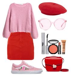 Red Short Skirt Outfit, Red Mini Skirt Outfit, Short Skirts Outfits, Mini Skirt Outfit, Style Scrapbook, Jumper Short, Space Outfit, Wearables Design, Red Mini Skirt