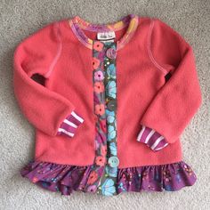 Brand New Without Tags! Daughter Had Too Many Options Lol. Playful Long Sleeve Outerwear For Playtime, Multicolor Fall Outerwear For Playtime, Pink Long Sleeve Sweater For Playtime, Cute Pink Fleece Outerwear, Spring Long Sleeve Cardigan For Playtime, Red Outerwear For Playtime In Fall, Spring Playtime Long Sleeve Cardigan, Red Outerwear For Fall Playtime, Cozy Long Sleeve Outerwear For Playtime