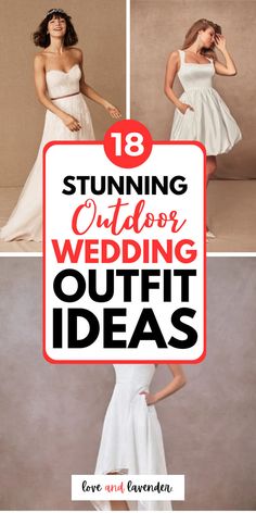 Explore 18 stunning outdoor wedding dresses perfect for beach, boho, or garden ceremonies 🌸👗 Embrace your style with these dreamy picks! #OutdoorBride #WeddingDressInspo. Pin your favorite now! Outdoor Wedding Dresses, Outdoor Wedding Outfit, Outdoor Bride, Outdoor Wedding Dress, Elegant Bridal Gown, Beautiful Outdoor Wedding, Alternative Bride, Love Of Your Life, Beach Boho