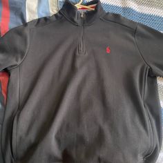 Brand New Never Worn Quarter Zip Very Rare Style, Inside Collar Has A Very Sought Out Pattern Thicker Than Your Average Polo Sweater Rare Piece Indeed Polo Ralph Lauren Sweater, Ralph Lauren Sweaters, Polo Sweater, Ralph Lauren Sweater, Polo By Ralph Lauren, Men's Polo, Very Rare, Quarter Zip, Polo Ralph