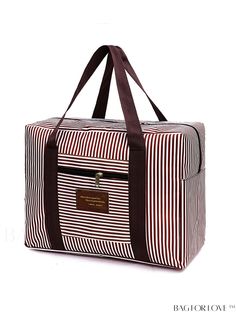 BagForLove - Spacious Travel Bag for Convenient and Ample Storage Product Description Color Multicolor Pattern Type Striped Material Polyester Closure Type Zipper Strap Type Double Handle Bag Size Small Composition 100% Polyester Size Chart INCH CM Bag Length Bag Width Bag Height Handle Height Size 15.7 inch 7.1 inch 11.8 inch 5.9 inch one-size Bag Length Bag Width Bag Height Handle Height Size 40 cm 18 cm 30 cm 15 cm one-size Details Pictures Similar Products h2 { text-align: center; } /* æ¢è¡ */ li{ white-space: normal; word-break: break-all; word-wrap: break-word; } .red-box { width: 100%; display: flex; flex-direction: row; flex-wrap: wrap; justify-content: center; } .red-box > div { width: 190px; height: 250px; margin: 10px; } .red-box > div > a > img { width: 190px; height: 250px; Check Background, Travel Storage Bag, Details Pictures, Black And White Pattern, Travel Storage, Word Wrap, White Space, Handle Bag, Storage Bag