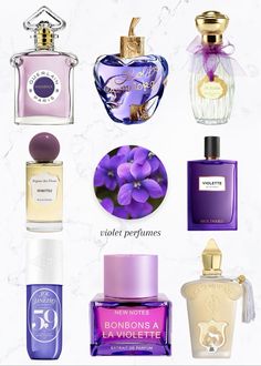 Purple Perfume, Violet Perfume, Beauty Hacks Nails, Fragrances Perfume Woman, Perfume Collection Fragrance, Perfume Reviews, Rose Perfume, Eye Makeup Designs, Acrylic Nails Coffin Pink