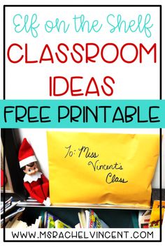 Need some Elf on the Shelf ideas for your classroom? Here are 20 different ideas that your Elf on the Shelf can do in your classroom. Elf On The Shelf Ideas Welcome Back Classroom, Elf On The Shelf Classroom Ideas Kindness Elves, Christmas Elf Classroom Ideas, Elf On The Shelf Ideas Welcome Back School, Elf On The Shelf Welcome Letter Classroom, Elf On The Shelf Preschool Ideas, Elf On The Shelf Classroom Activities, Kindergarten Elf On The Shelf, Elf Letter To Classroom