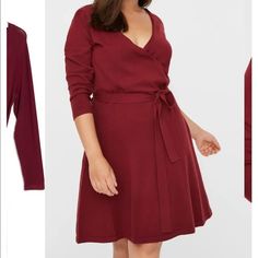 Vero Moda Kari Long Sleeve Wrap Dress (Plus Size) Brand New Dress Description Is In The Pictures! Wrap Dress Plus Size, Long Sleeve Wrap Dress, Plus Size Brands, Womens Dress, Dress Plus Size, Plus Size Dresses, New Dress, Wrap Dress, Product Description