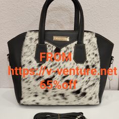 Cowhide Women Leather Adjustable Shoulder Straps Bag This Beautiful Hairon Shoulder Bag Elegantly Paired With A Solid Creamy Brown Hair On Cowhide Leather & More... Visit The Website And Download The Free Google V Venture App. 100% Secured No Scam. From The Website & App $70 Https://V-Venture.Net Brand V Venture Made In Pakistan 2 Main Zipper Compartments One Inside Zipper. 2 Pockets Inside. Materials Leather & Hairon Item Width 14" Item Depth 7" Item Height 10" Chic Calf Hair Shoulder Bag For Everyday Use, Calf Hair Satchel Bag, Creamy Brown Hair, Shoulder Strap Bag, Women Leather, Cowhide Leather, Brown Hair, Inside Pocket, Shoulder Straps