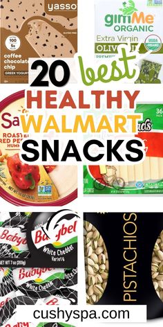 the top 20 healthy walmart snacks