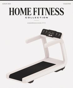 the home fitness collection advertises an exercise machine for people to use on their treads