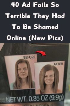 there are two pictures of the same person on this cell phone, and one is missing their hair