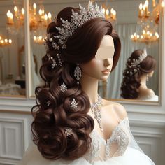 Turkish Hairstyles, Royal Hairstyles Princesses, Antique Hairstyles, Vtuber Accessories, Royalty Hairstyles, Arabic Hairstyles, Intricate Hairstyles, Fantasy Hair