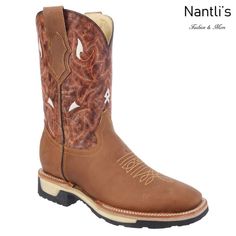 TM-WD0426-426 Botas Vaqueras de Rodeo para Hombre Rodeo Western Boots Nantlis Tradicion de Mexico West Boots, Biker Boots