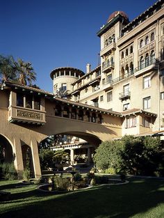 the building has many balconies on it