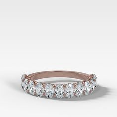 This Petite Shared Prong Wedding Band with Oval diamonds is perfect for those that want something a bit more subtle. The 3.5mm wide band consists of tiny oval cut diamonds with a petite shared prong setting that allows maximum sparkle with minimal bulk. 3.5 mm band available in rose, yellow and white gold Knife Edge Ring, Shared Prong Wedding Band, Pave Band, Initial Ring, Cushion Cut Diamonds, Diamond Drop Earrings, Rose Yellow, Oval Cut Diamond, Diamond Drops