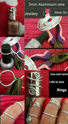 Diy Finger Splint Ring, Finger Splint Rings Diy, Ring Splints Diy, Diy Finger Splint, Diy Braces, Thumb Splint, Jewlery Rings