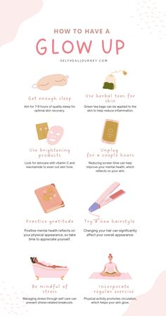 Get ready for the best school year yet! Check out these glow-up tips to boost your confidence before school begins. Appearance Glow Up, Glow Up Tips Makeup, Glow Uo Tips For Girl, Holiday Glow Up Checklist, How To Glow Up Overnight For School, Glow Up For New Year, Glow Ups For 10-15, Facial Glow Up, Glow Up Ideas For School