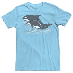 Go big and explore your world in cool style with this men's whale graphic tee. Go big and explore your world in cool style with this men's whale graphic tee. Crewneck Short sleevesFABRIC & CARE Cotton Machine wash Imported Size: XXL. Color: Light Blue. Gender: male. Age Group: adult. Light Blue Shirt Outfit, Blue Shirt Outfit Men, Aztec Clothing, Whale Graphic, Shirt Outfit Men, Guy Fits, Paint Shirts, Roblox Shirt, Light Blue Shirts