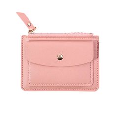 SPECIFICATIONS Lining Material: Polyester Main Material: PU Material Composition: PU Wallet Length: Short Style: Fashion Closure Type: zipper Item Type: Wallet Gender: WOMEN Wallets: Organizer Wallets Category: Zero Wallet Size: approximately 12 * 9cm describe Various bank cards, driver's licenses, small change, etc. that can be placed in the same size as your ID card. Small and lightweight, easy to carry. Specifications Material: PU Category: Zero Wallet Style: Fashion Size: approximately 12 * Casual Card Holder With Zipper Closure For Daily Use, Trendy Card Holder With Zipper For Everyday Use, Trendy Card Holder With Zipper Closure For Everyday Use, Trendy Coin Purse With Zipper Closure, Trendy Bifold Coin Purse With Zipper Closure, Trendy Pouch Wallets With Zipper Closure, Trendy Zipper Closure Pouch Wallets, Daily Use Pouch Card Holder With Zipper, Pink Card Holder With Zipper Closure As Gift