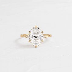 |14k Yellow Gold Melanie Casey, Basket Setting, Twisted Band, Oval Rings, Ring Oval, Baguette Diamond, The Band, Customer Care, Tandem