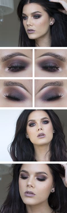 Todays look – Road trip - Linda Hallberg..Mel, when did she go grunge??? That nose ring...bleh. Mauve Lips, Makeup Obsession, Fall Makeup, Make Me Up