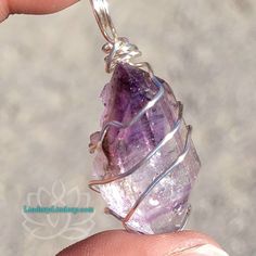 Photos are of actual crystal for sale.  Wire Wrapped by me with silver plated Copper.  Raw in Natural State. Not polished crystal.  SUPER 7 CRYSTAL INFO  🦋 A potent combination of seven minerals including; Amethyst, Cacoxenite, Lepidocrocite, Goethite, Clear Quartz, Rutile and Smokey Quartz. 🦋 Aligns all Chakras to the highest vibration 🦋 Helps release/change old patterns and lifeless beliefs 🦋 Sleep with Super 7 to awaken with a deep sense of peace, harmony and contentment  🦋 Revitalizes and cleanses negative energy 🦋 Stimulates wisdom & intuition, identifying what prevents you from fully embracing your purpose. 🦋 Super Seven crystals transmit a profound spiritual form that connects with all humanity. A stone highly-recommended for anyone, especially those serious about accepting i Mystical Silver Amethyst Crystal Necklace, Silver Gemstone Crystals For Jewelry Making, Silver Crystals With Natural Stones For Jewelry Making, Mystical Silver Gemstone Crystals, Mystical Silver Mineral Crystal, Silver Amethyst Crystals, Unique Silver Mineral Crystal, Silver Raw Stone Spiritual Crystals, Silver Amethyst Gemstone Crystals