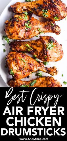 the best crispy air fryer chicken drums