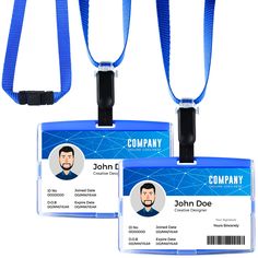 PRICES MAY VARY. STANDARD INDUSTRY SIZE FIT: Comes with 2 Packs of Upgraded Clear Rigid/hard Plastic 2 card Badge Holder with 1 Chain Hole & 1 Clip, and 2 Separated Complimentary Detachable Neck Lanyards of the same colour as the clear Name badge ID card holder (Note: NOT FIT FOR VACCINE CARD!) WEAR IT YOUR WAY - CLIP IT & HANG IT: Featuring a bulldog-style clip &adjustable comfy polyester lanyard 2-in-1, so you can wear your Name Card badge Holder around your neck or just to clip it to your poc Neck Lanyard, Id Photo, School Supply Labels, Name Badges, Id Badge Holders, Badge Holder, Id Badge, Name Cards, Badge Holders