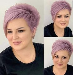 Pixie Haircut Ideas, Hairstyle For Chubby Face, Shaved Hair Cuts, Funky Short Hair, Short Spiky Hairstyles, Short Hair Images, Hair Undercut, Short Hair Pixie Cuts, Short Hair Trends