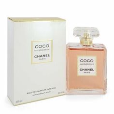 Coco Mademoiselle By Chanel-6.8 oz Eau De Parfum Intense Spray Mademoiselle Perfume, Savings Chart, Coco Chanel Mademoiselle, Mademoiselle Chanel, Chanel Perfume, Chanel Chanel, Woody Notes, Luxury Perfume, Mandarin Orange