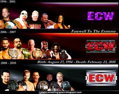 an advertisement for the ecw wrestling tournament