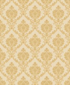 Sample Damasco Wallpaper in Yellow/Neutrals English Cottage Bedroom, Galerie Wallpaper, Italian Wallpaper, Lace Wallpaper, Damask Wall, Aesthetic Lockscreens, Wedding Planning Decor, Italian Culture, Beautiful Wallpaper