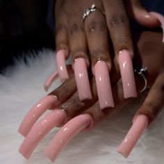 Long Square Nails, Sassy Nails, Nails Design With Rhinestones, Short Square Acrylic Nails, Acrylic Nails Coffin Pink, Unique Acrylic Nails, I Love Nails