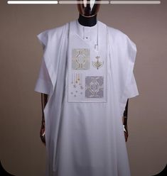 White Agbada Styles Men, Agbada Styles Men Wedding, White Agbada Designs, Blue Agbada, Agbada Designs For Men