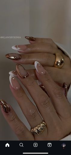 Nail Inspiration November, Thanksgiving Nail Ideas Almond, Birthday Nails Almond November, November Gel X Nails, Acrylic Nails Thanksgiving, Thanksgiving Nails Design Fall Almond, Fall Acrylic Nails Almond Shape, Fall Almond Shaped Nails Designs, Small Fall Nails