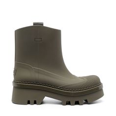 Chloe Raina Rain Ankle Boots Nib It 37 Equivalent To Us 7 Color: Olive Green Chloe Rain Boots, Chloe Shoes, Winter Rain, Rain Boots, Olive Green, Chloe, Ankle Boots, Size 7, Women Shoes