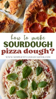 sourdough pizza crust Pizza Dough Ingredients, Recipe Using Sourdough Starter, Homemade Sourdough Bread