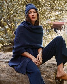 Consider this ultra-plush essential your go-to travel wrap. Expertly knit with the softest organic cotton and recycled cashmere Italian yarn, that’s both breathable and cozy and doubles as a wrap or small blanket. Made sustainably with the softest 5-gauge Italian organic cotton and recycled cashmere yarn. Expertly designed with extra width for enhanced warmth and coverage as the temperature drops. OK logo chain stitch embroidery. Oversized Cashmere Wraps For Winter, Cozy Cashmere Wraps For Fall, Ok Logo, Beanie Accessories, Cozy Beanie, Small Blanket, Recycled Cashmere, Travel Wrap, Chain Stitch Embroidery