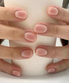 Clean Short Nails, Short Aura Nails, Room Inspo Coquette, Clean Girl Room, Board Mood, Aura Nails, Milky Nails