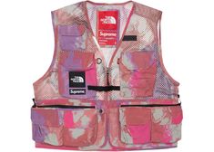 Supreme The North Face Cargo Vest Multicolor - SS20 Safety Vest Fashion, Iphone Bag, Vintage Varsity, Cargo Vest, Fishing Vest, Outerwear Vest, Streetwear Men Outfits, Mens Vest, Streetwear Outfit