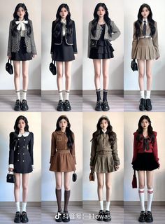 Smart Korean Fashion, Korean Drama Fashion Outfits, Smart Casual Women Outfits Classy, Preppy Style Outfits, Crochet Pouches, Smart Casual Women Outfits, Smart Casual Women, New Bags, Everyday Fashion Outfits