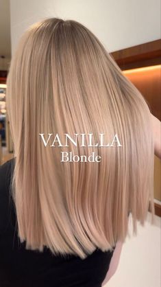 Blond Hair Ideas Color, Fall Hair Biolage, Blonde Hair Fair Skin Brown Eyes, Kinds Of Blonde Hair Color, Icy Beige Blonde Hair, Blond Hair Shoulder Length, Blonde Medium Hairstyles, Blonde Hair One Color, Creamy Beige Blonde Hair