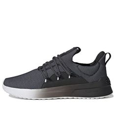 Adidas Lite Racer Adapt 4.0 Cloudfoam 'White Black' GX4776 (SNKR/Casual/Breathable/Wear-resistant) On Shoes, Slip On Shoes, Black Shoes, White Black, Men's Shoes, Slip On, Adidas, Black And White, Lifestyle