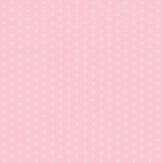 a pink background with small white dots