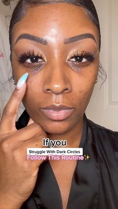 Kristen Green | If you STRUGGLE with Dark Circles TRY this👉🏾 Products USED In Video👇🏾 @elfcosmetics Power Grip Primer @kiehls Avocado Eye Cream... | Instagram Avocado Eye Cream, Makeup On Fleek, Makeup For Black Women, Eye Cream, Cute Hairstyles