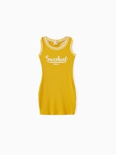 Spread sunshine wherever you go with this yellow, matching mommy and me bodycon dress. Perfect for casual or fashion occasions.
* Please add each size separately to your shopping cart.
* Each size includes 1 dress or 1 romper
* Matching mommy-mini dress
* Easy snap button closure for baby sizes 
* Comfortable and stretchy cotton-spandex blend 
* Round neckline 
* Sleeveless
* Bodycon fit for a modern, sleek look 
* Suitable for casual and fashion occasions
* Imported from PatPat Sunshine Theme, Yellow Sunshine, Mommy And Me Dresses, Matching Family Outfits, Family Outfits, Baby Size, Sleek Look, Mommy And Me, Shopping Cart