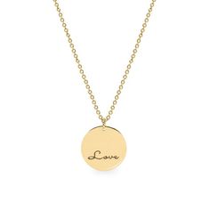 Gold necklace, Valentines gift for her, love necklace, personalized Gold Coin Necklace, Pendant, gol Coin Necklace Gold, Necklace Gold Pendant, Gold Disc Necklace, Gold Coin Necklace, Pendant Necklace Gold, Coin Pendant Necklace, Round Pendant Necklace, Gold Disc, Medallion Necklace