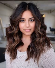 Balayage Ideas, Colouring Ideas, Warm Brunette, Hair Colouring, Brunette Hair With Highlights, Balayage Hair Dark, Coloring Ideas