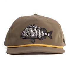 Nylon Plain back Adjustable snapback Cap Sizing: Max size of snapback hat is approximately 23 1/2" circumference with a 5" c Casual Flat Brim Snapback Hat For Fishing, Snapback Camping Hat, Camping Snapback Hat, Adjustable Snapback Hat For Camping With Flat Bill, One Size Fits Most Snapback Fishing Hat, One Size Fits Most Snapback Fishing Cap, Casual Snapback Hat With Flat Bill For Fishing, Adjustable Snapback Hat For Camping, Adjustable Flat Bill Snapback Hat For Fishing